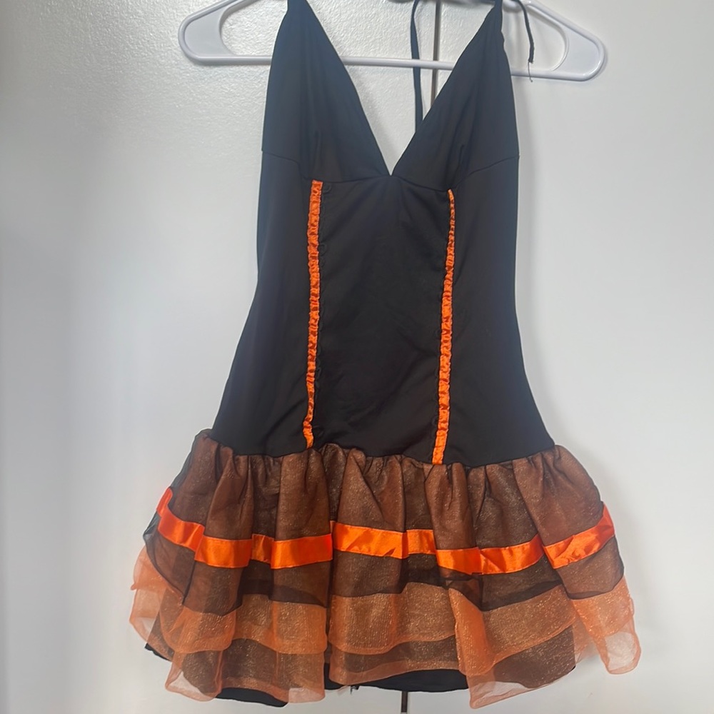 Sexy Halloween costume halter dress - witch - Halloween run outfit